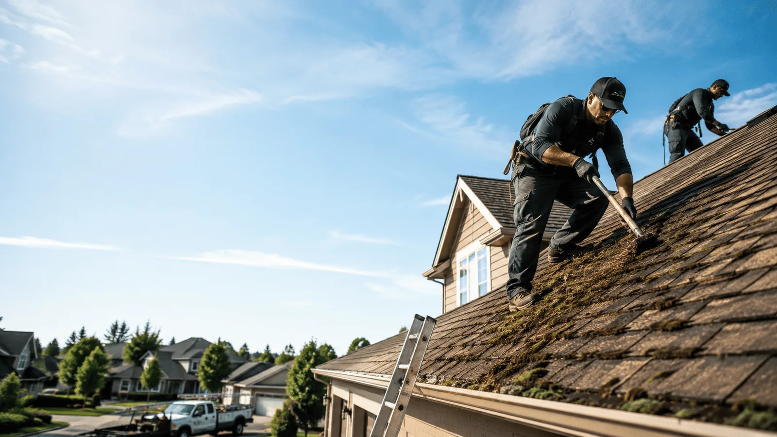 Roof Moss Removal in Holbrook, PA near me